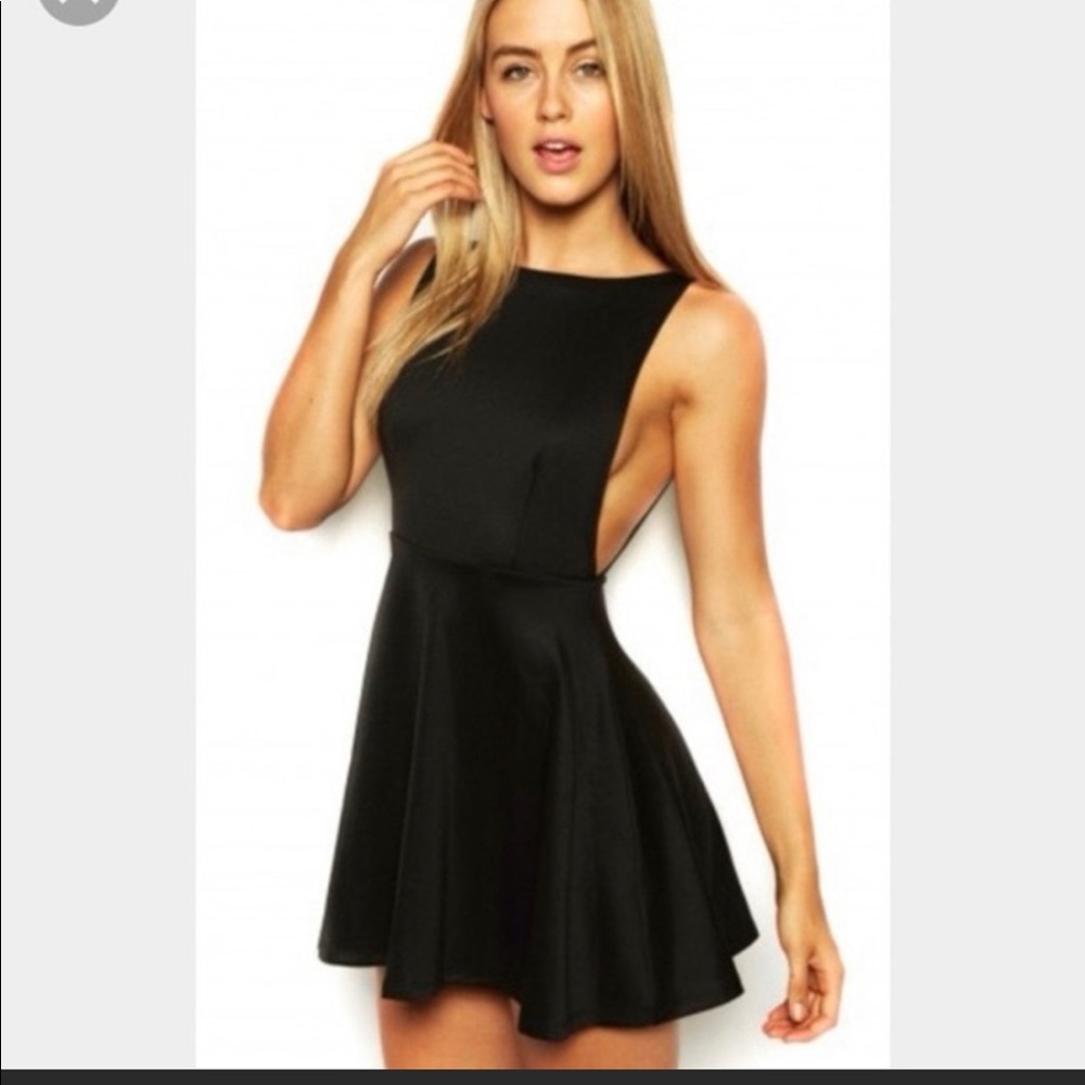 AMERICAN APPAREL BACKLESS & OPEN SIDE DRESS